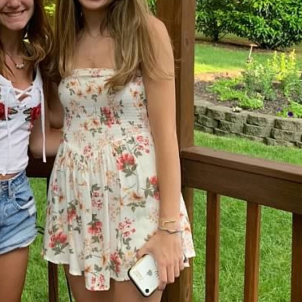 Garage floral romper